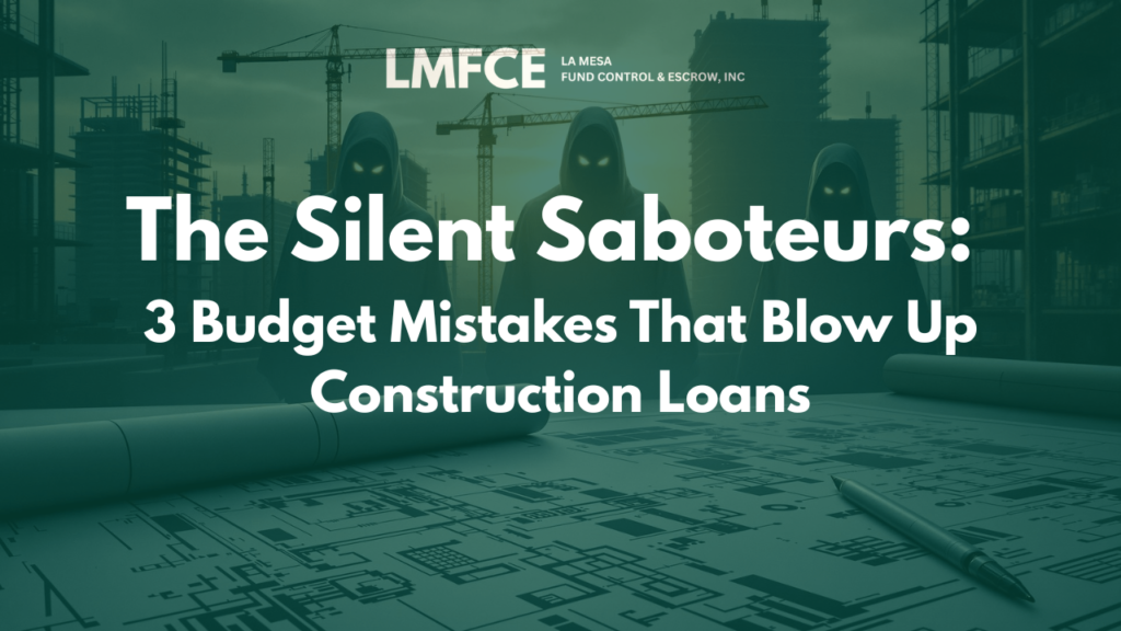 The Silent Saboteurs: 3 Budget Mistakes That Blow Up Construction Loans