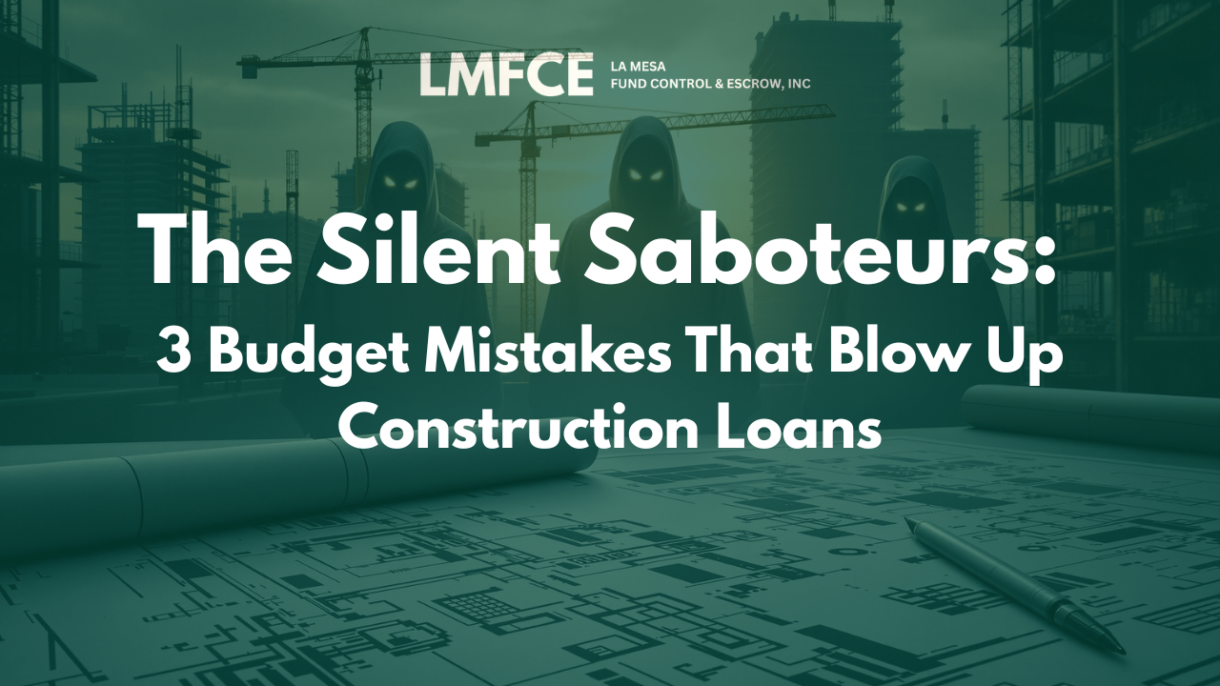 The Silent Saboteurs: 3 Budget Mistakes That Blow Up Construction Loans