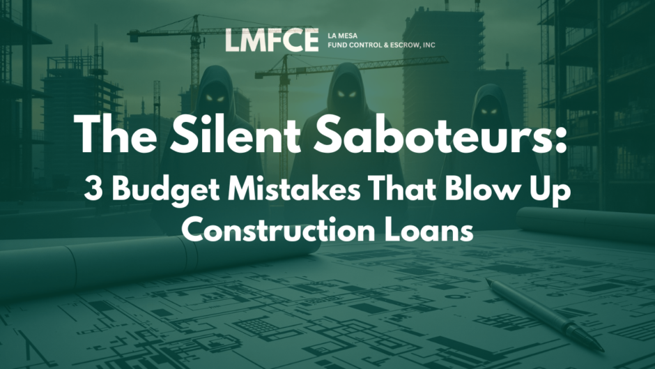 The Silent Saboteurs: 3 Budget Mistakes That Blow Up Construction Loans